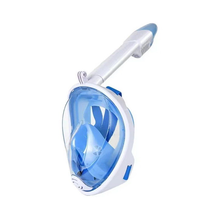 Skanto | Full Face Tørr Snorkel Dykker Maske for Svømming og Snorkling
