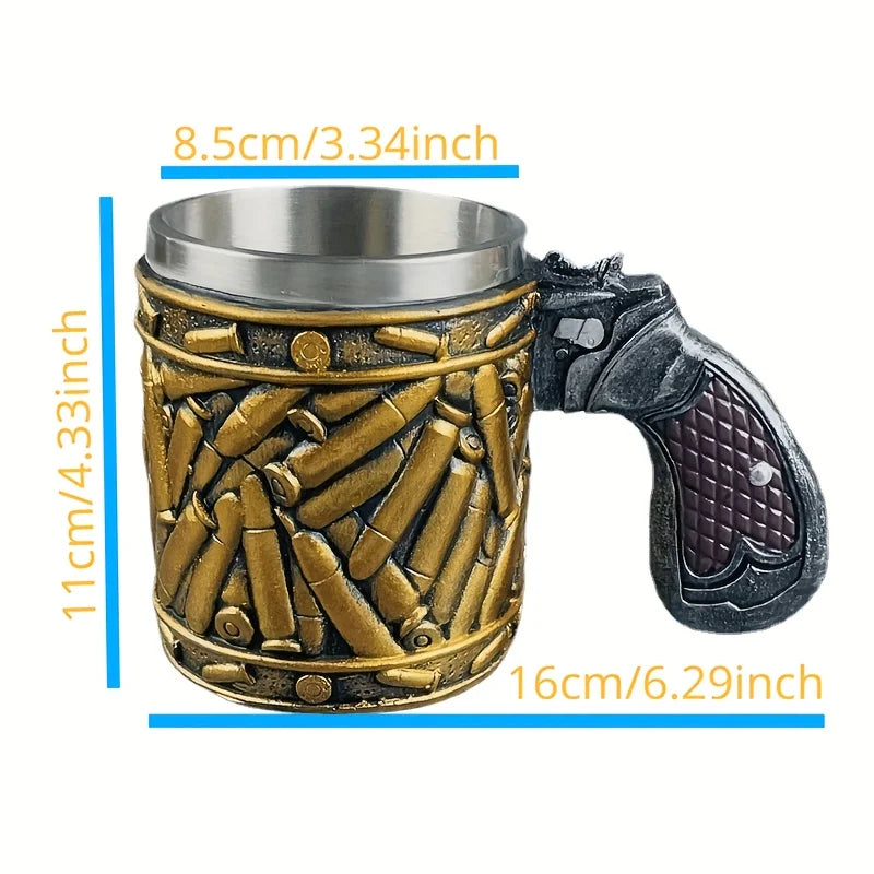 Skanto | Gun Handle Bullet Design Kopp