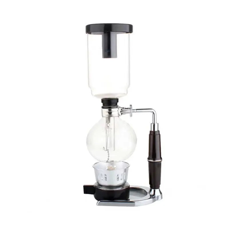 Skanto | Siphon Kaffebrygger Sett | 3/5 Kopper & Barista Tilbehør | Elegant Design