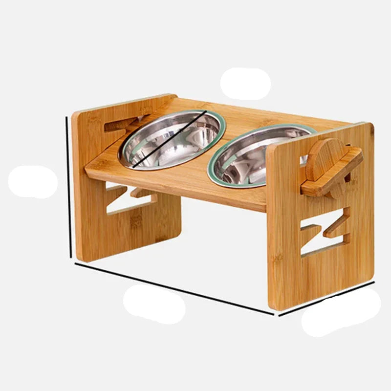 Skanto | Elegant bambusskål for din hunds komfort