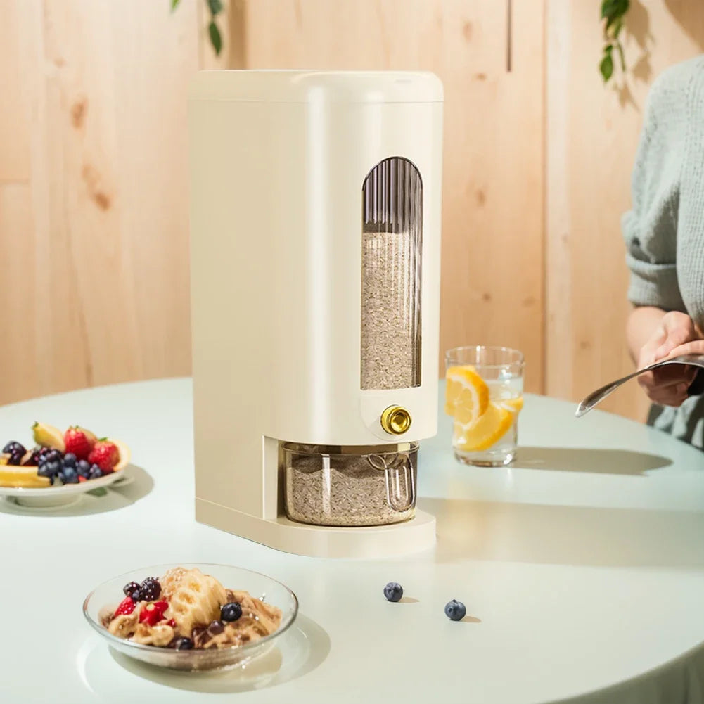 Norvo | Reiselager & Kornbeholder GrainGuard | 5 kg / 10 kg | Automatisk & Insektbestandig | Lufttett & Hygienisk