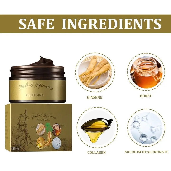 Skanto | Black Tea Ansikts Peel off Maske