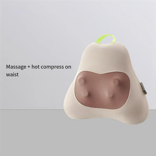 Ergonomisk Ryggstøtte Varme Vibrasjonsmassasjeapparat | Skanto