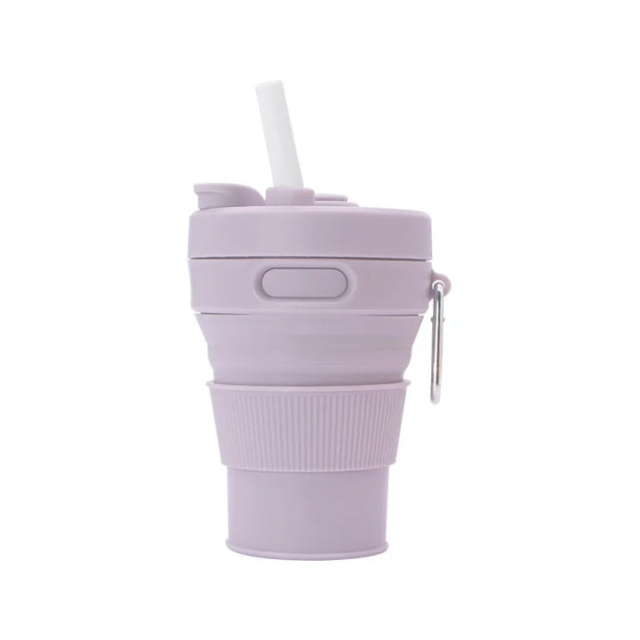 Gjenbrukbar bærbar Sip-and-Go sammenleggbart kopp | Skanto