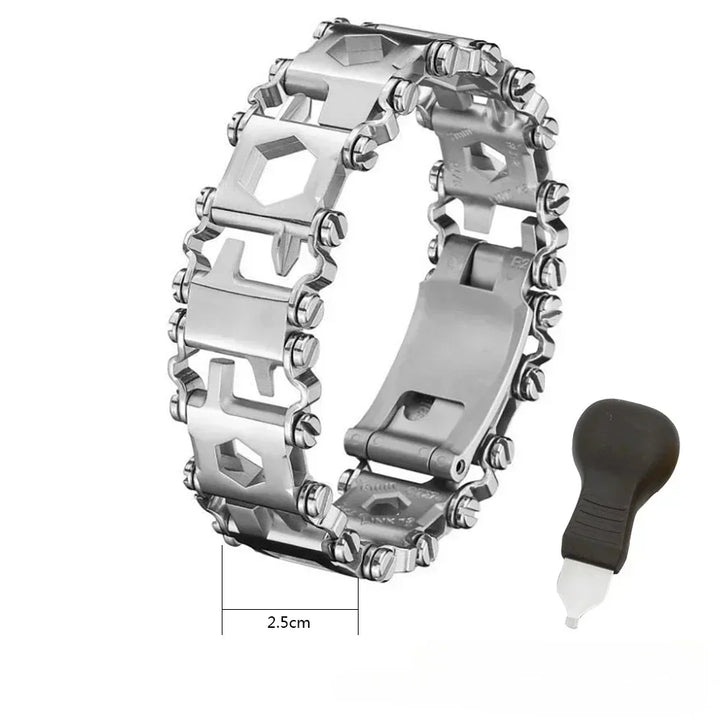 Skanto | Rustfritt Stål Multiverktøy Armbånd