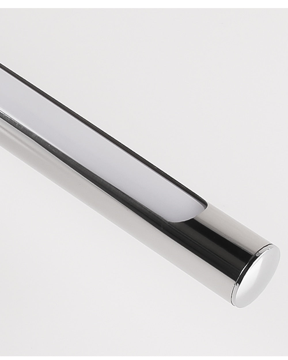 Skanto | 80-100cm LED vegglampe - Moderne svart/sølv veggbelysning til badet, innvendig montert bilde lys