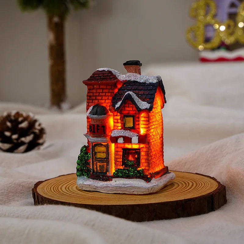Skanto | ChristmasGlow – Hengende belyst juledekorasjon med elegant rund dekorativ design
