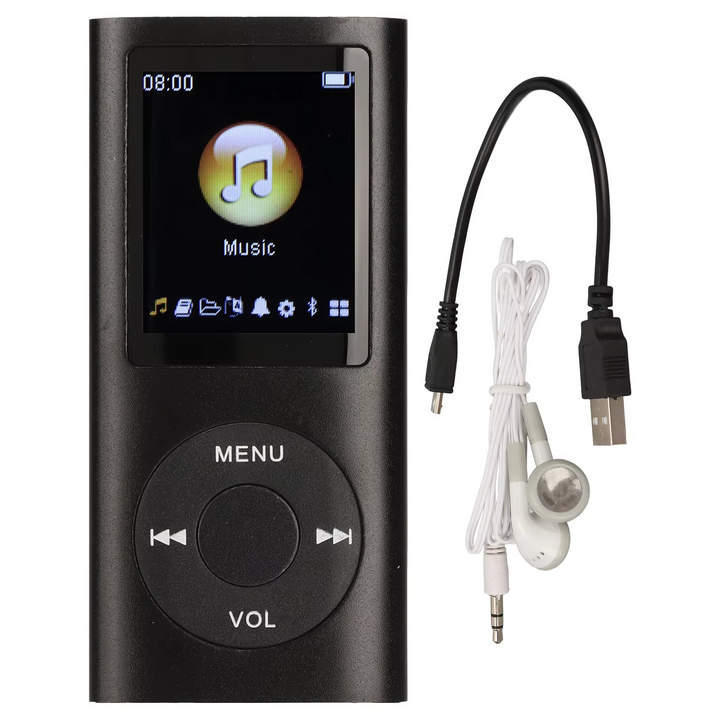 Skanto | Kompakt høyoppløselig 1.8" LCD MP3-spiller