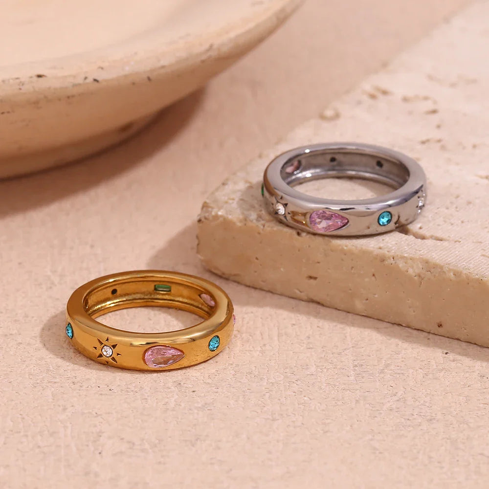 Skanto | 18k Gem Pop Ring
