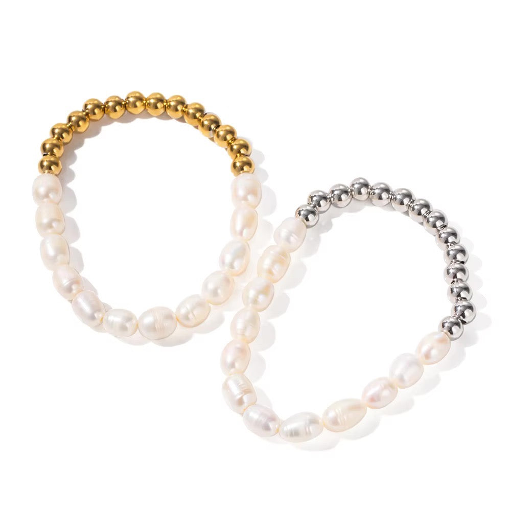 Skanto | 18k Perle Split Bracelet