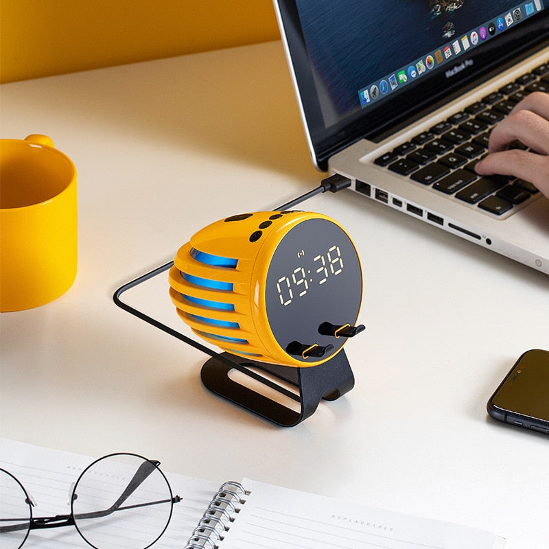 Skanto | Elegance Symphony Tre Bluetooth Høyttaler Klokke