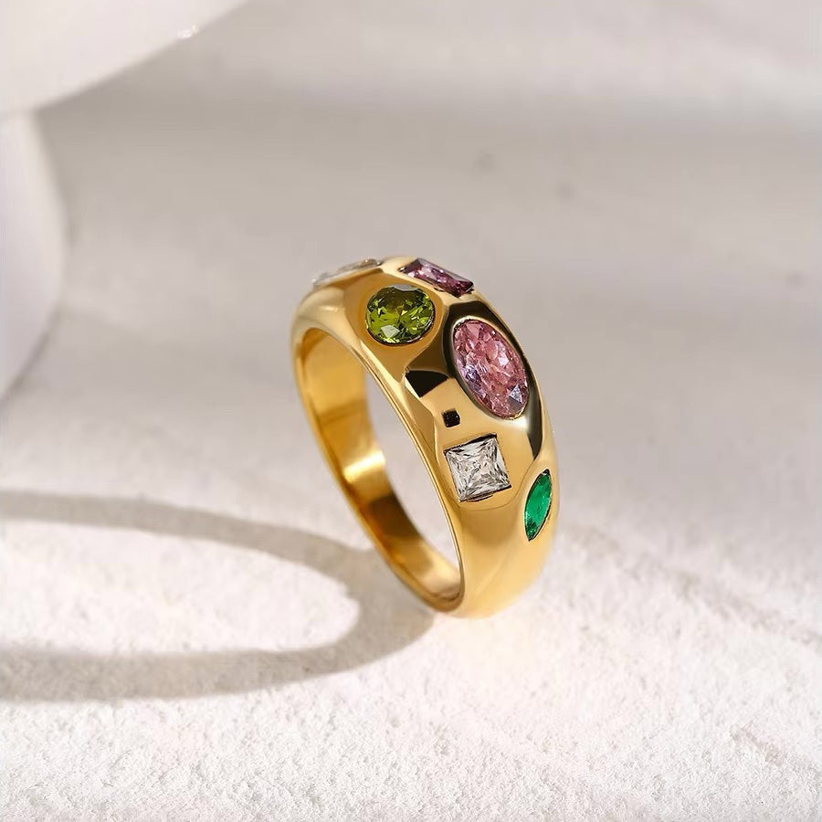 Skanto | Chunky Gem Mine Ring