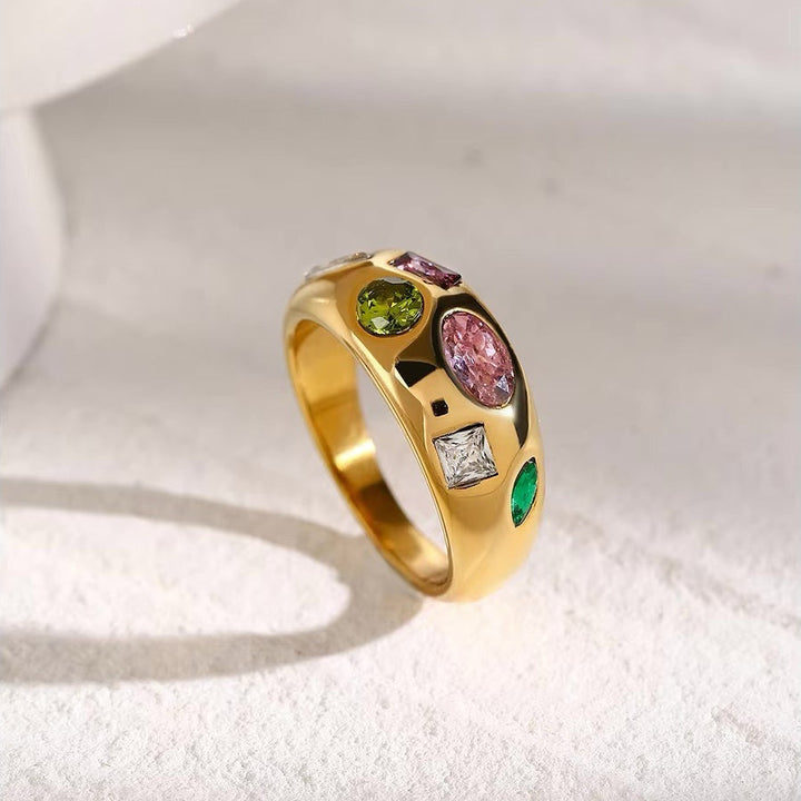 Skanto | Chunky Gem Mine Ring