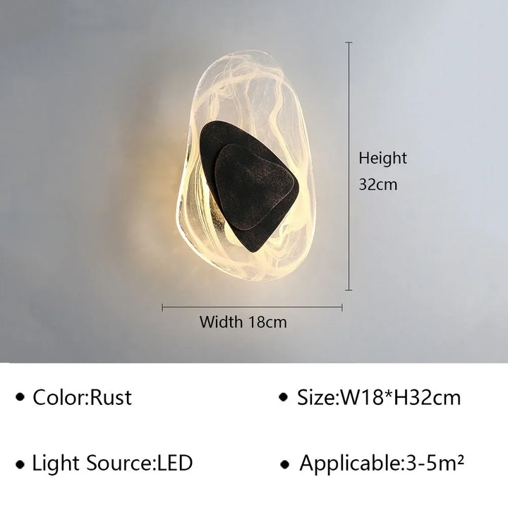 GlowElegance – LED Vegglampe for Soverom & Stue Skanto