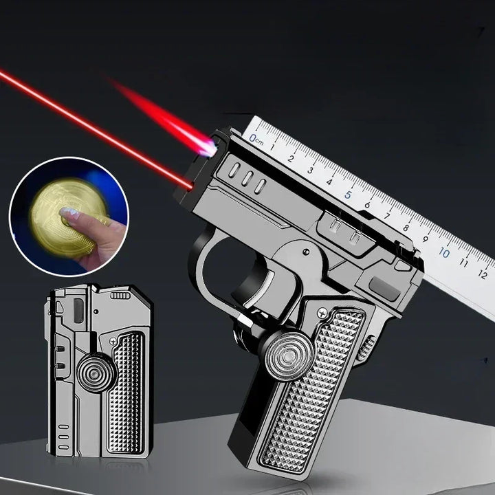 Foldbar Dual-Form Pistolformet Vindproof Lighter | Skanto