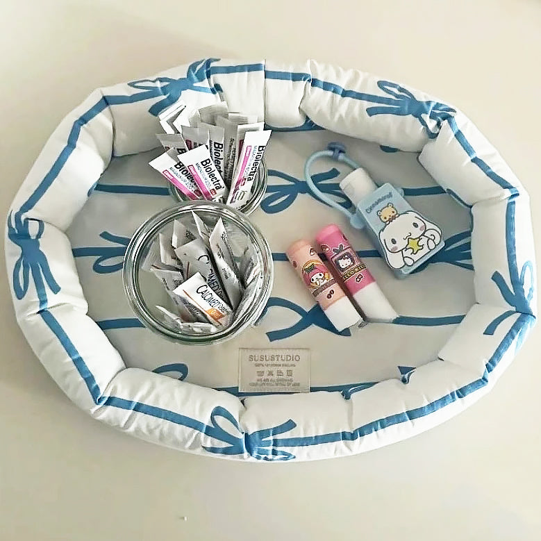 Ribbon Stripe Basket | Skanto
