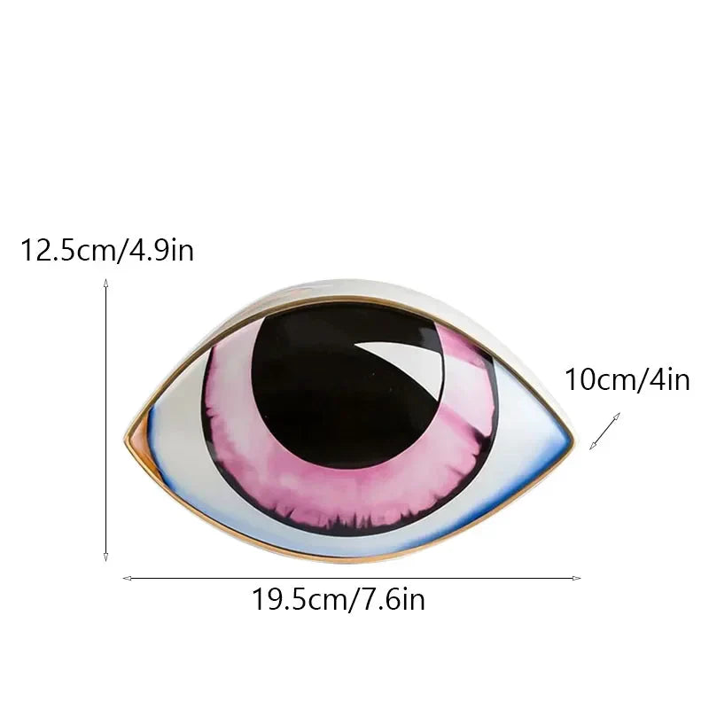 Skanto | Mystic Eye Skulptur Keramisk Hjem Dekor