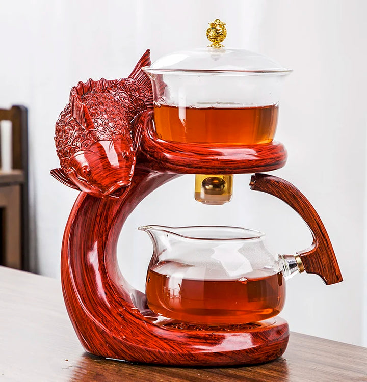 Skanto | Magnetisk Flow Kungfu Skilpadde Drage Tekanne Infuser