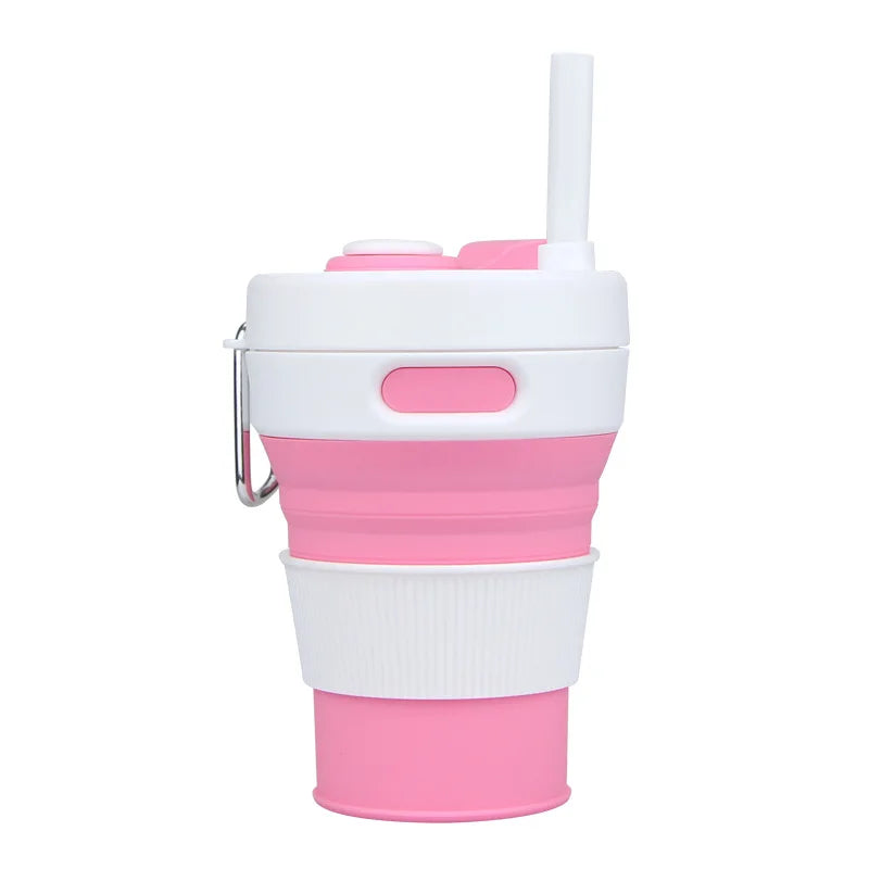 Gjenbrukbar Bærbar Sip-and-Go Sammenleggbar Kopp | Skanto