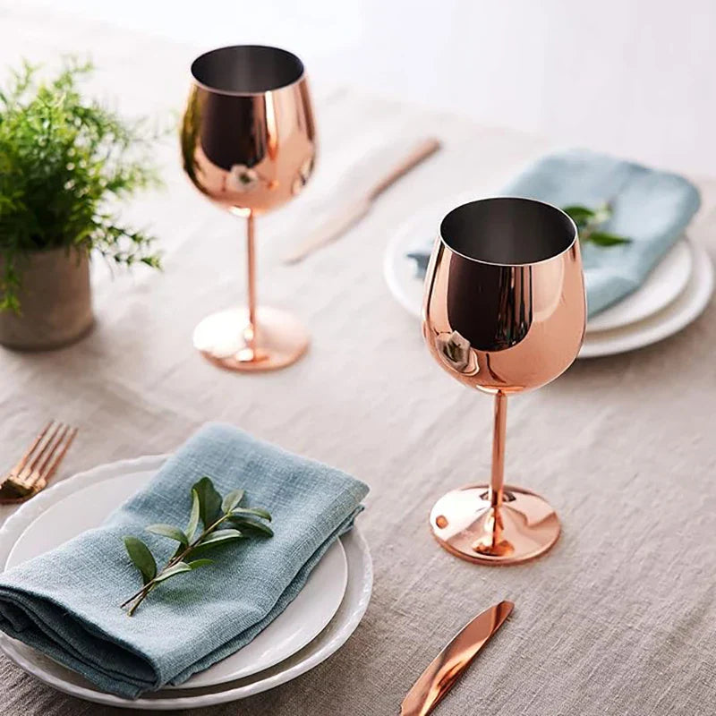 Skanto | Rustfritt glass (Sett med 6)