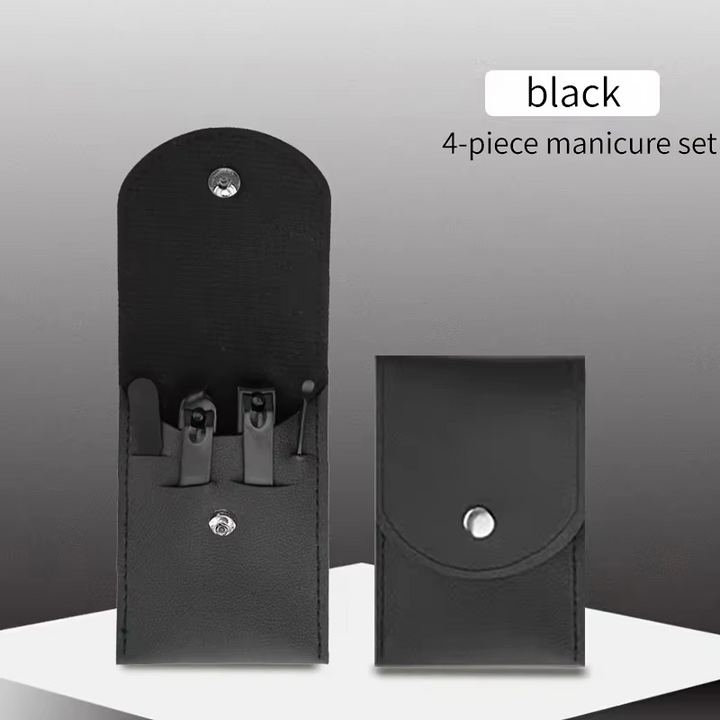 Skanto | 16-delt manicure- og pedikyrsett i rustfritt stål