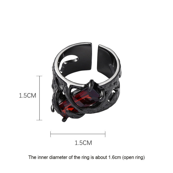 Skanto | Midnight Majesty Zirkon Ring
