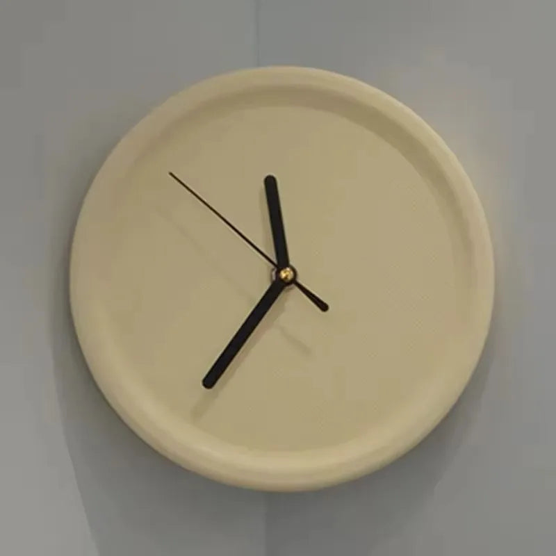 SilentCorner Klokke - Stilig Stille Veggklokke uten Boring Skanto
