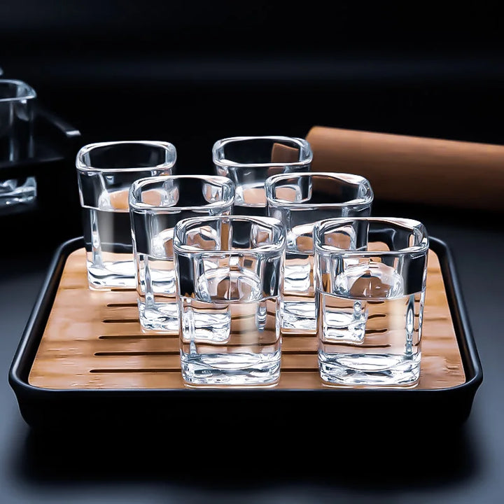 AurumLux Whisky Glass Set - Krystallglass med skål | Skanto