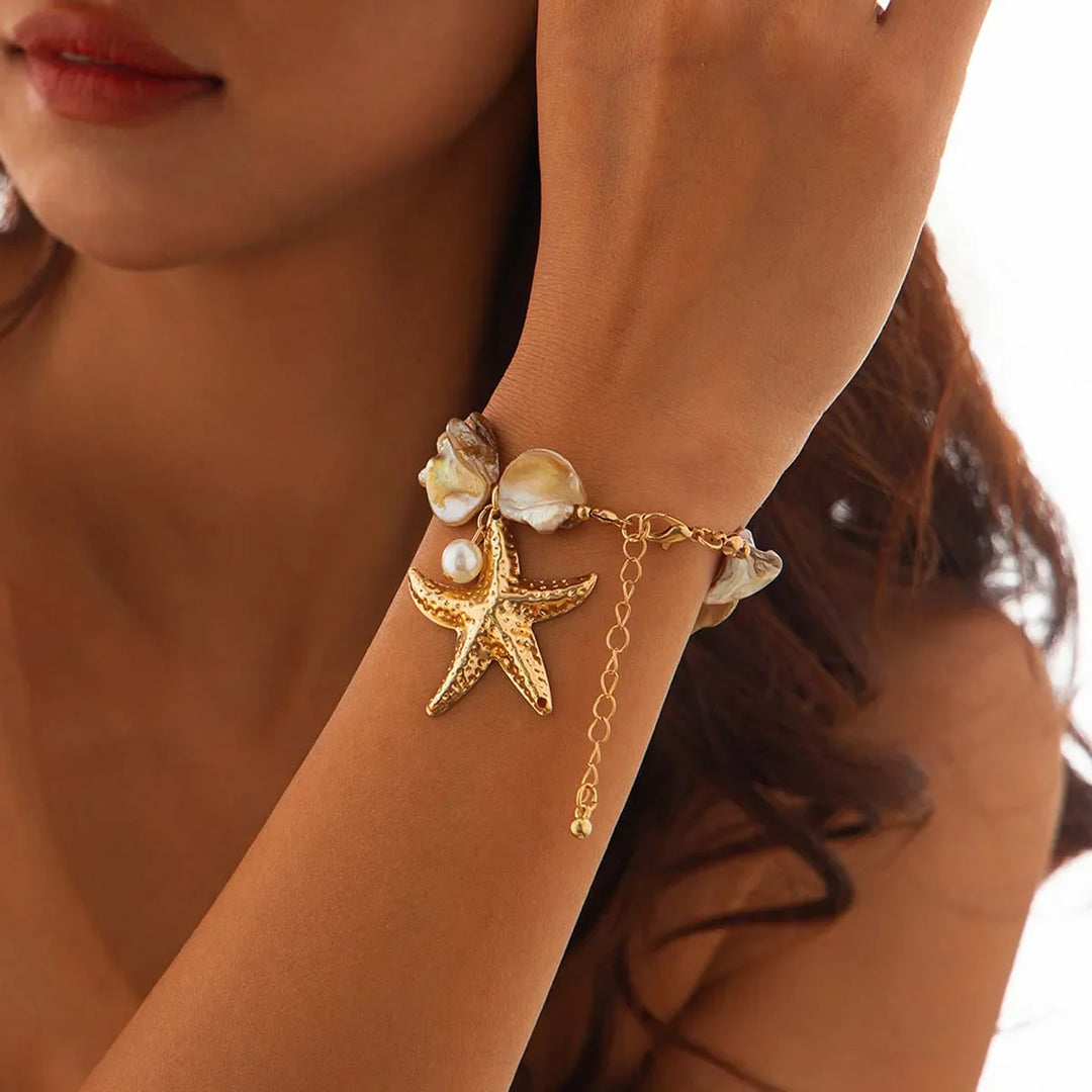 Skanto | Bold Beach Musling Armbånd og Smykker