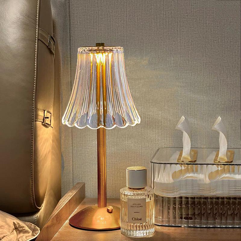 Skanto | AuraGlow Bordlampe - Oppladbar LED-lampe med dimmefunksjon