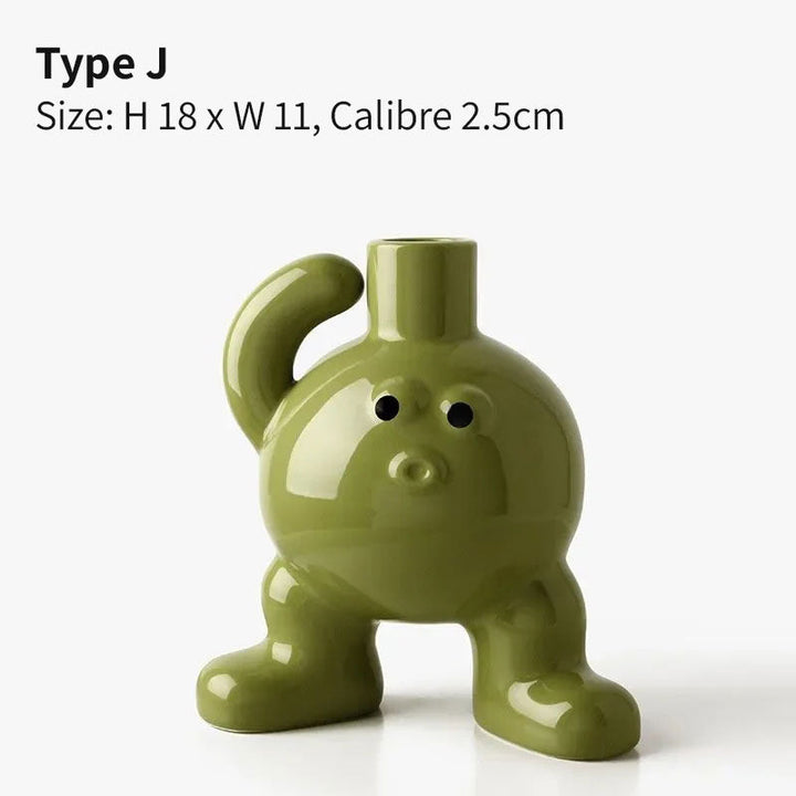 Karakter Keramikk vase | Skanto