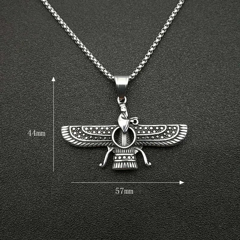 Skanto | Zoroastrisk Faravahar / Ahura Mazda anheng halskjeder
