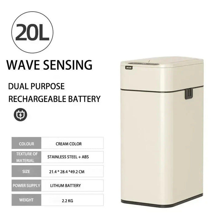 Skanto | Smart Kjøkkenbatteri Automatisk Sensorsøppelkurv