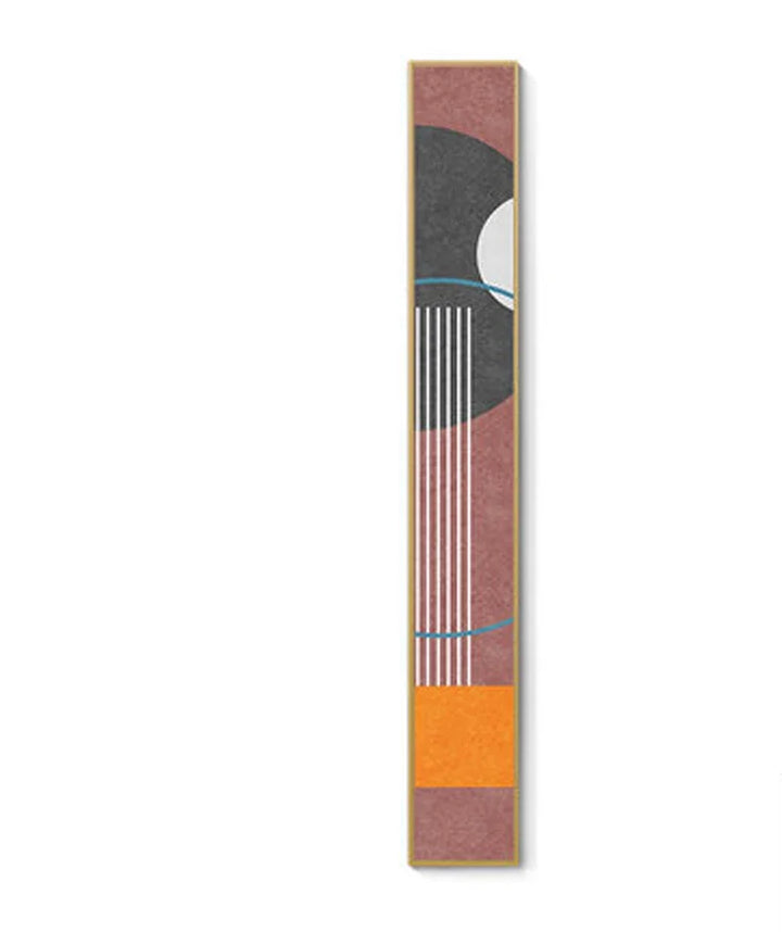 Colorful Tall Abstract Slim Format Wall Art Art Prints Creative Artwork For Modern Living Room Hallway Bedroom Art Decor | Skanto