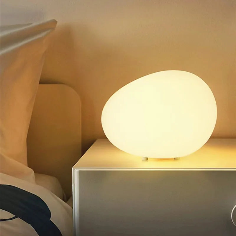 Kobbelsten Hvit Lampe Skanto
