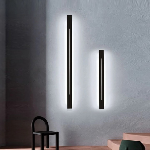 Innendørs vegglampe laget av metall og akryl for stue soverom Skanto