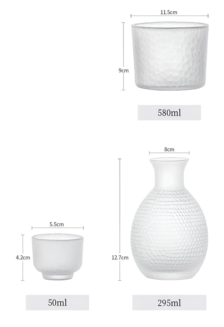 Japansk Glass Sett – Elegant Sake & Whisky Sett | Perfekt for Bar & Hjem | Skanto