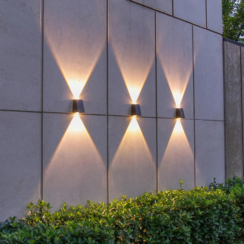 Solar LED Vegglys Skanto