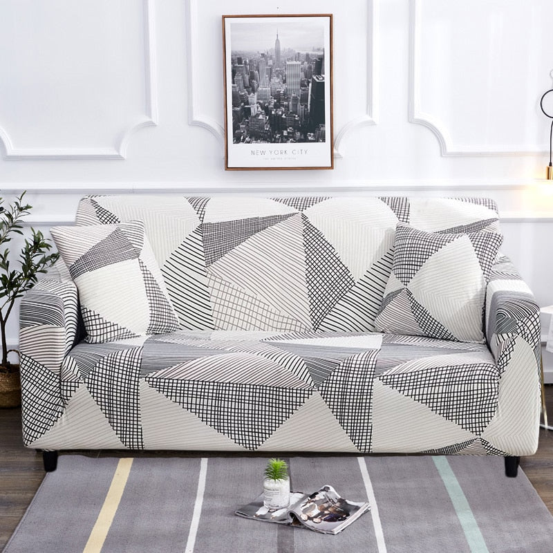 Skanto | Moderne Antiskli Fargerik Elastisk Sofa Trekk