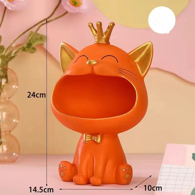 Skanto | Fortune Kitty Statue Hjemme Oppbevaringsboks