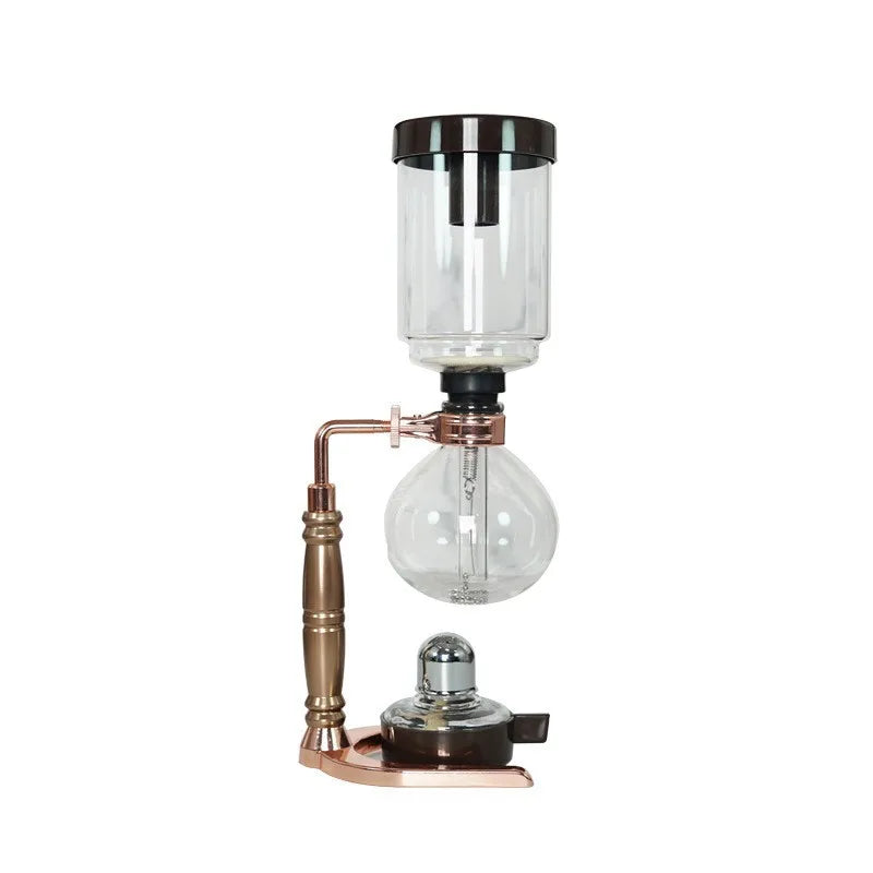 Skanto | Siphon Kaffebrygger Sett | 3/5 Kopper & Barista Tilbehør | Elegant Design