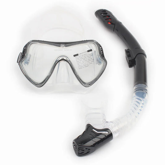Norvo | Voksen Unisex Snorkling Dykkermaske Sett med Briller