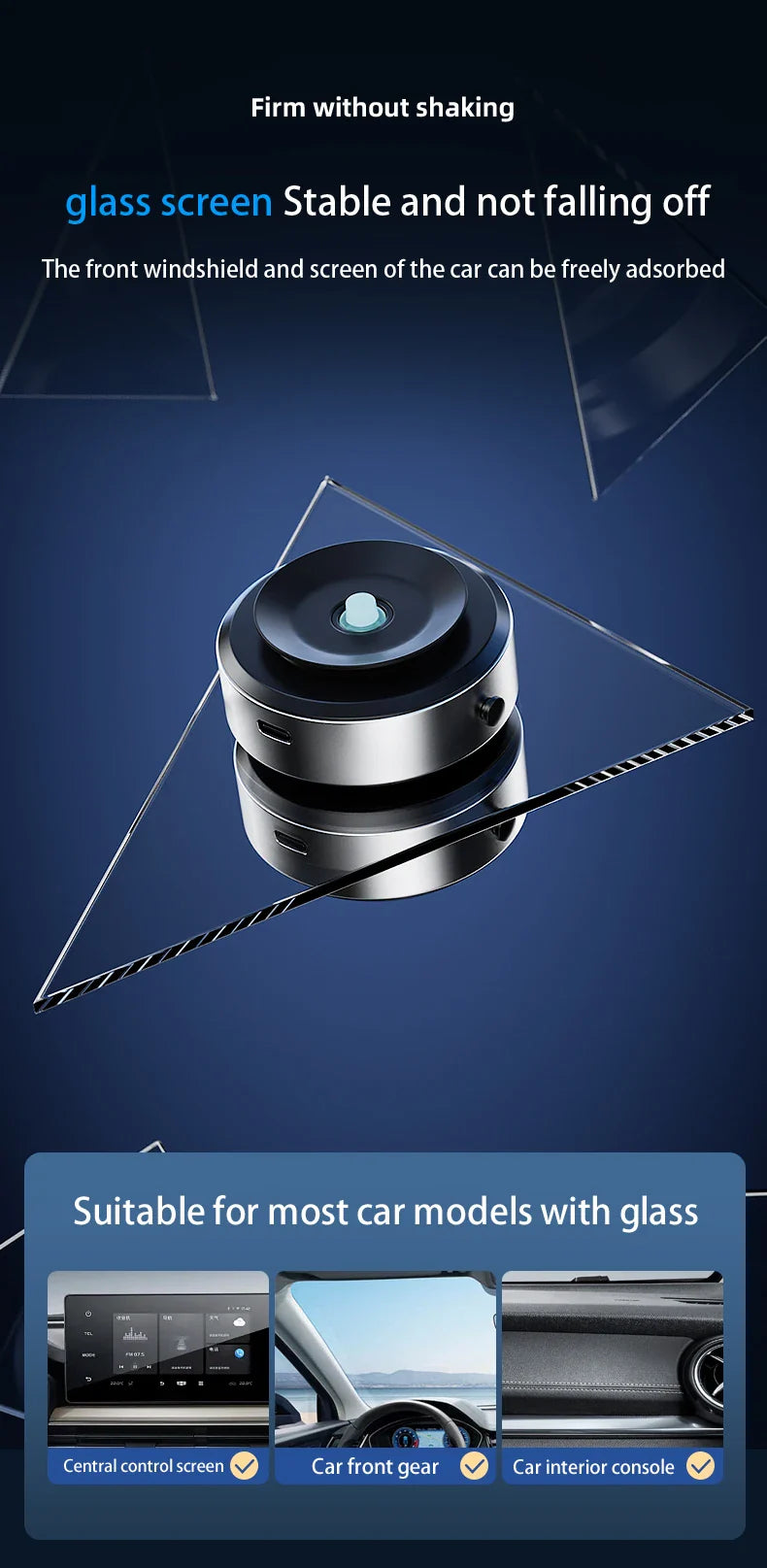 Skanto | Sugekop Magnetisk Telefonholder