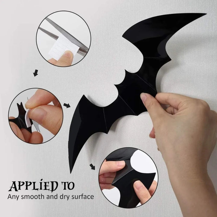 Skanto | Luminous LED Bat Wall Stickers 24PCS