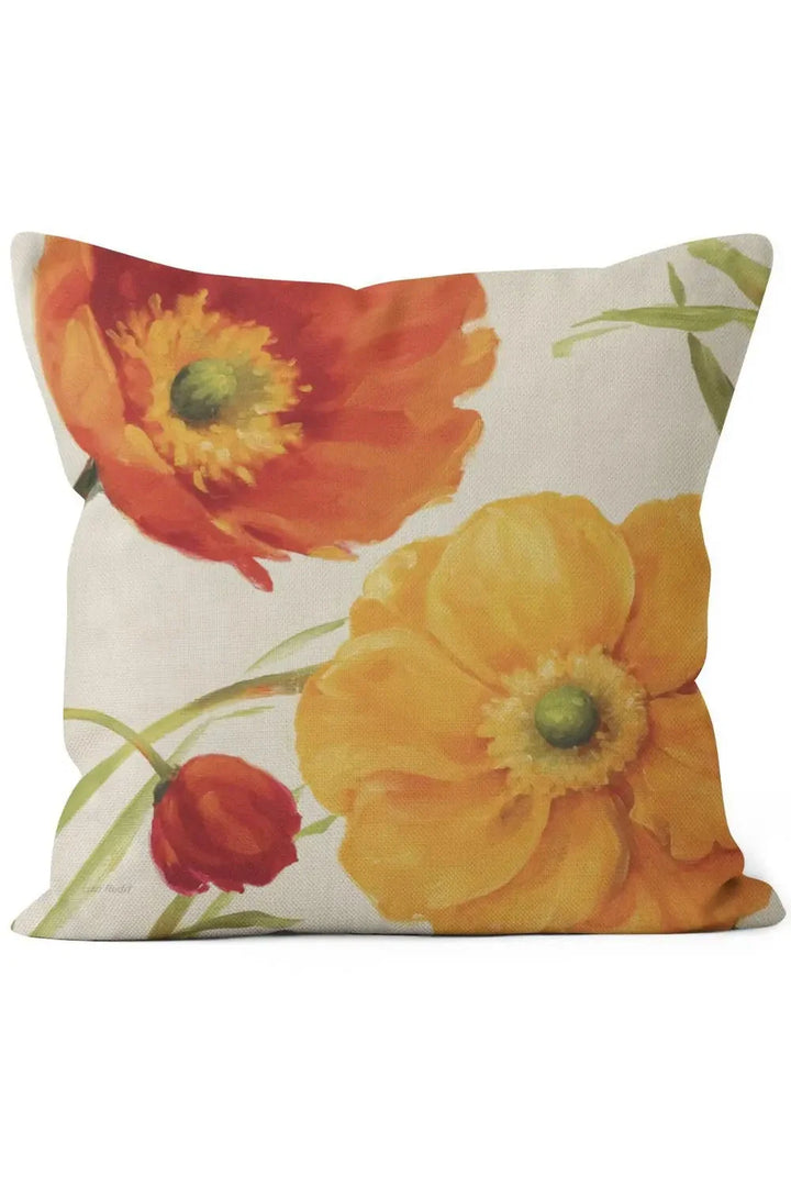 Rosa Blomst Dekor Putetrekk