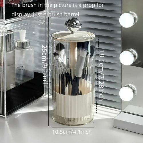 Auto Lift & Luxe Makeup Brush Organizer | Skanto