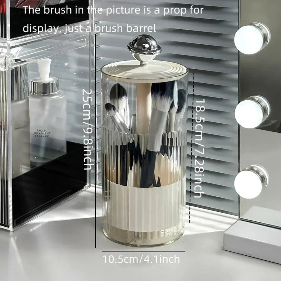 Auto Lift & Luxe Makeup Brush Organizer | Skanto