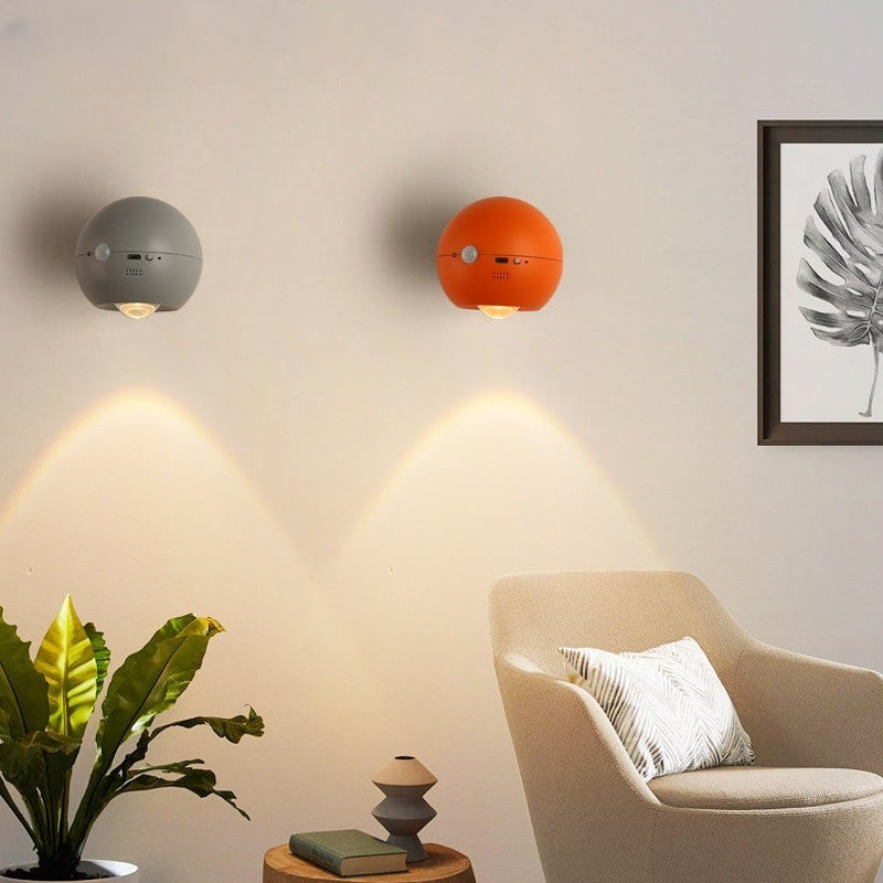 Skanto | Eye Project Bevegelsessensor Oppladbar Vegglampe
