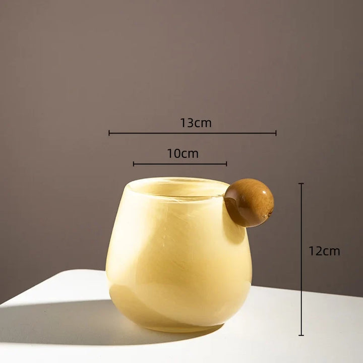 Globe Glass Chubby Vase | Skanto