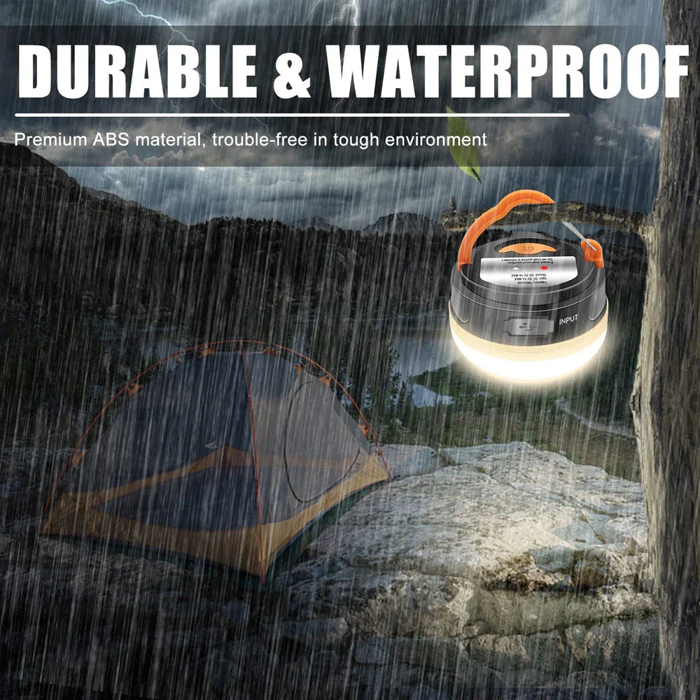 Praktisk Camping Magnetisk LED Oppladbar Lys | Skanto